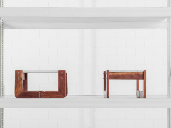 Percival Lafer - par de mesas laterais mp-97