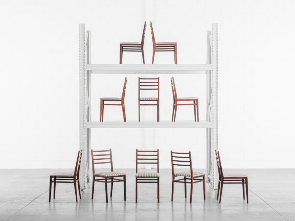 Geraldo de Barros - Conjunto de 10 cadeiras